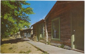 Log Houses Used by Original Gold Miners in Alder Gulch Nevada City Montana