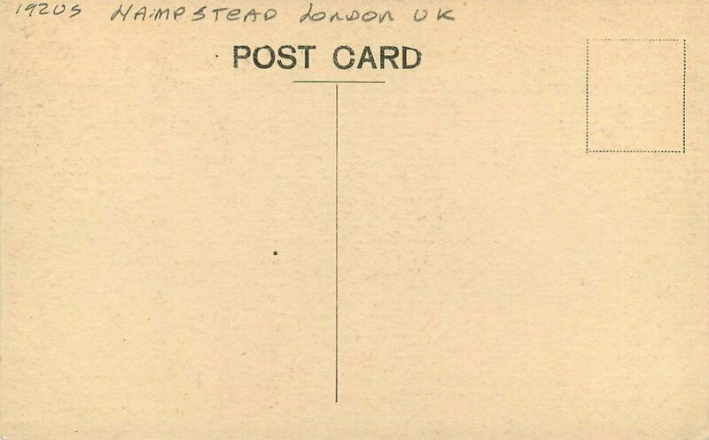 UK Hampstead London 1920s Northcourt  Hospital Sick Children Postcard 22-3740