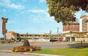 IMPERIAL '400' MOTEL Salt Lake City, Utah Roadside 1960s Chrome Vintage Postcard