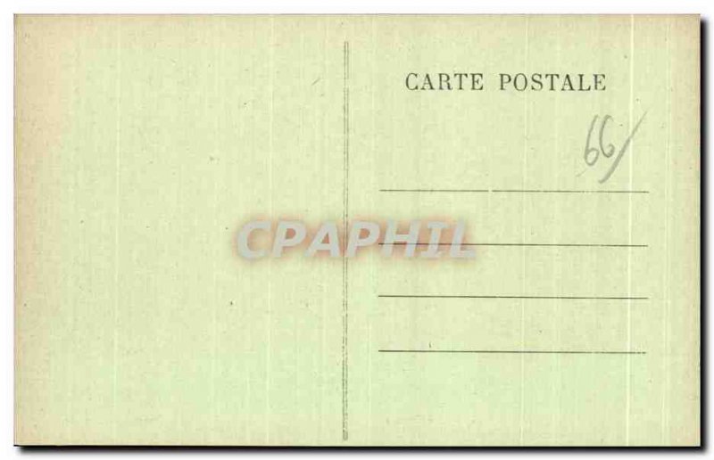 Old Postcard Perpignan The Square