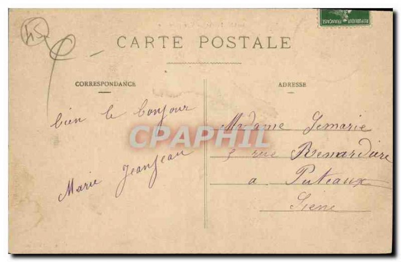 Old Postcard Gien Loiret General view