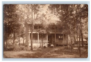 c1910 RPPC Real Photo Springdale Homestead AR Postcard P172E