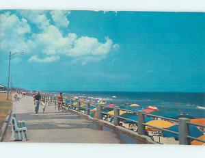 Pre-1980 BOARDWALK AT BEACH Virginia Beach Virginia VA M7701