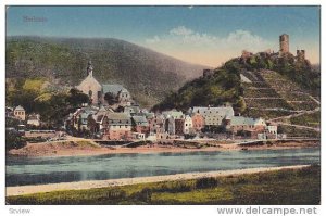 Waterside view of Beilstein, Heilbronn, Baden-Wurttemberg, Germany, 00-10s