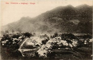 CPA AK INDOCHINA Tonkin Hagiang. Village VIETNAM (958862)