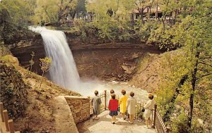 Minnehaha Falls Minnehaha Falls  - Minneapolis, Minnesota MN Postcard