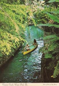 Florida Winter Park Canoeing On Venetian Canals