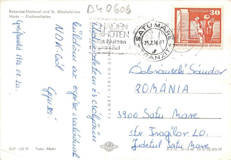 B40606 Greifswald Rubenow Denkmal   germany