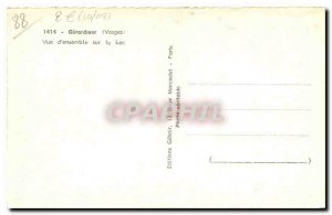 Old Postcard Gerardmer Vosges Overview Lake