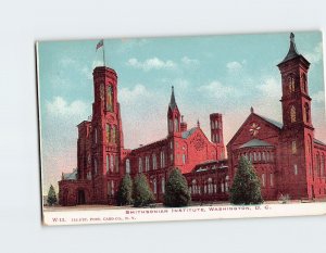 Postcard Smithsonian Institute Washington DC USA