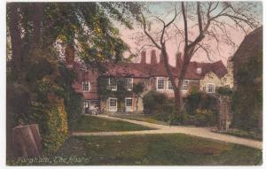 Surrey; The Hostel, Farnham PPC, Farnham 1914 PMK To Miss Mason, Braunton