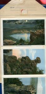 Devil's Lake State Park Wisconsin wi Doorway West Trail postcard folder 