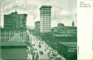 Vtg Postcardc 1908 Birmingham Alabama - N 20th Calle