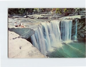 Postcard Cumberland Falls, in Cumberland Falls State Park, Kentucky