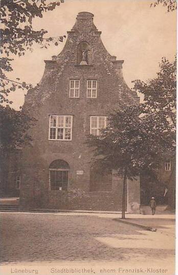 Germany Lueneburg Stadtbibliothek ehem Franzisk Kloster