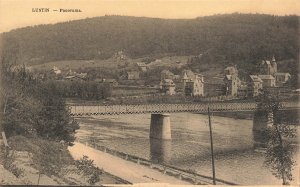 153912-Belgium, Lustin, Panorama, Pont, Housiaux-Bouilles by E. Desaix