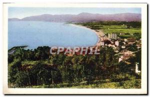 Old Postcard Cote d & # 39Azur Lavandou panoramic view and the Gulf