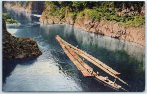 Postcard - Toro Hatcho, one of the most picturesque pools in Japan