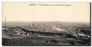 Joigny Old Postcard View from the Saint Jacques rating