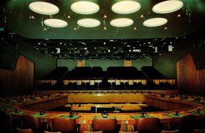 USA United Nations New York City Economic And Social Council Chamber  09.88