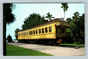 Palm Beach FL-Florida, Henry Morrison Flagler Museum, Rambler, Chrome Postcard