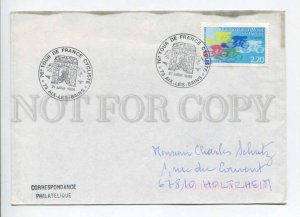 421398 FRANCE 1989 year cycling Tour de France Aix-les-Bains real posted COVER
