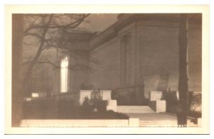 RPPC Cleveland Museum of Art, South Facade, Night View, Cleveland, OH Postcard