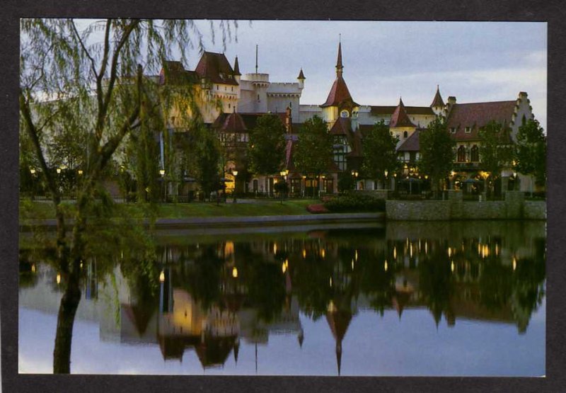 FL Disney World Germany Epcot Center Amusement Park Orlando Florida Postcard