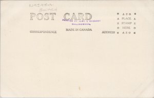 Capstan Inn Wasaga Beach Ontario ON Unused Jury & Gregory RPPC Postcard F16