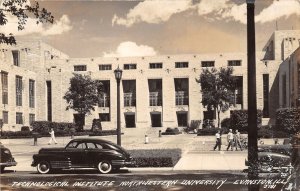 J48/ Evanston Illinois RPPC Postcard c1940s Northwestern University 365