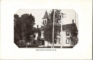 Vintage Postcard - Antrim New Hampshire High School NH KJ4