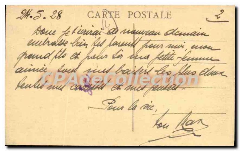 Old Postcard Caen war memorial of the Great War 1914 1918