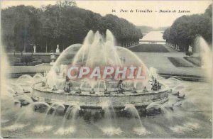 Postcard Old Park of Versailles Latona fountain