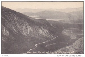 View From Delphi Looking Towards Itea, Delphi, Greece, 1900-1910s