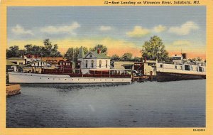 Boat Landing, Wicomico River Salisbury, Maryland MD