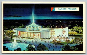 1964 New York World's Fair  Vatican Pavilion  Postcard