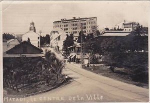 Belgian Congo Matadi Le Centre De La Ville Real Photo