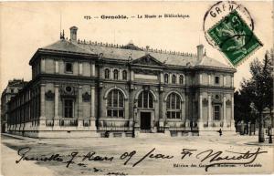 CPA GRENOBLE - Le Musée et Bibliotheque (655266)