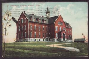 St Anthony's Hospital,Carroll,IA Postcard