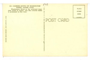 UT - Ogden. Washington Street looking South ca 1957