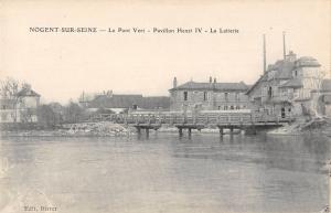 B104553 France Nogent sur Seine, Le Pont Bert, Pavillon Henri IV