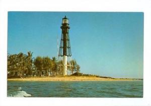 LP55    Lighthouse,  Hillsboro, Florida,  postcard