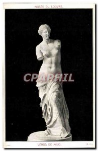 Paris - 1 - Louvre Museum - Venus de Milo - Sculpture - Old Postcard