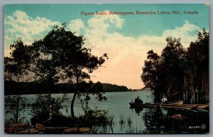 Postcard Kawartha Lakes Ontario c1910s Pigeon Lake Bobcaygeon