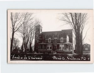 Postcard Jardin de L'Enfance, Vaudreuil, Canada 