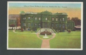 Ca 1923 PPC Ontario Canada Hiram Walker & Sons Ltd Famous Liquor Dist Mint