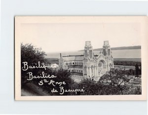 Postcard Basilique, Basilica Sainte-Anne-de-Beaupré, Canada