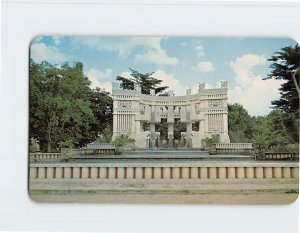 Postcard Monumental Fountain in Las Americas Park, Mérida, Mexico