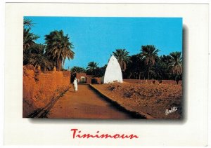 Algeria 2001 Unused Postcard Timimoun Sahara Desert Oasis Ksar Palm Trees