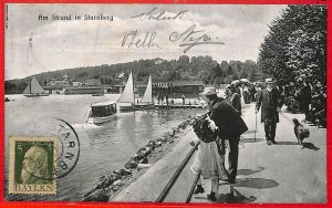 aa7921 - postcards VINTAGE POSTCARD: GERMANY Germany - Starnberg 1917-